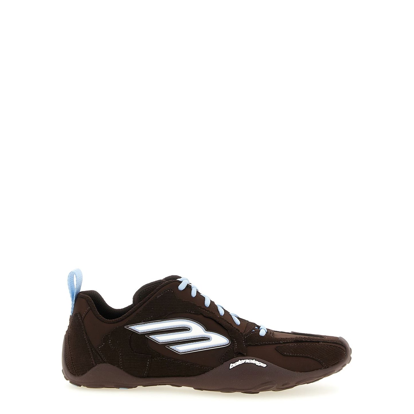 Balenciaga Brown Polyester Athletic Sneakers