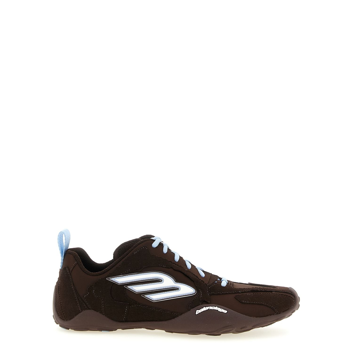 Balenciaga Brown Polyester Athletic Sneakers
