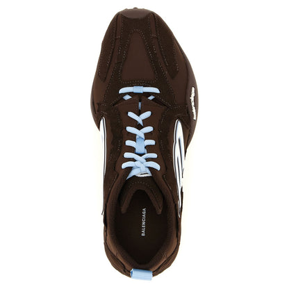 Balenciaga Brown Polyester Athletic Sneakers