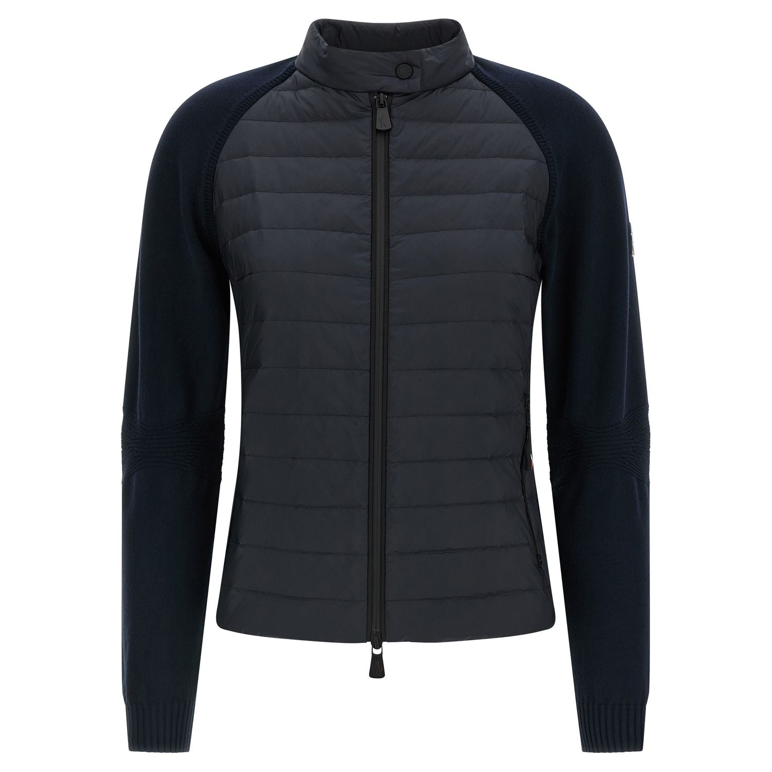 Moncler Grenoble Blue Polyamide Cardigan