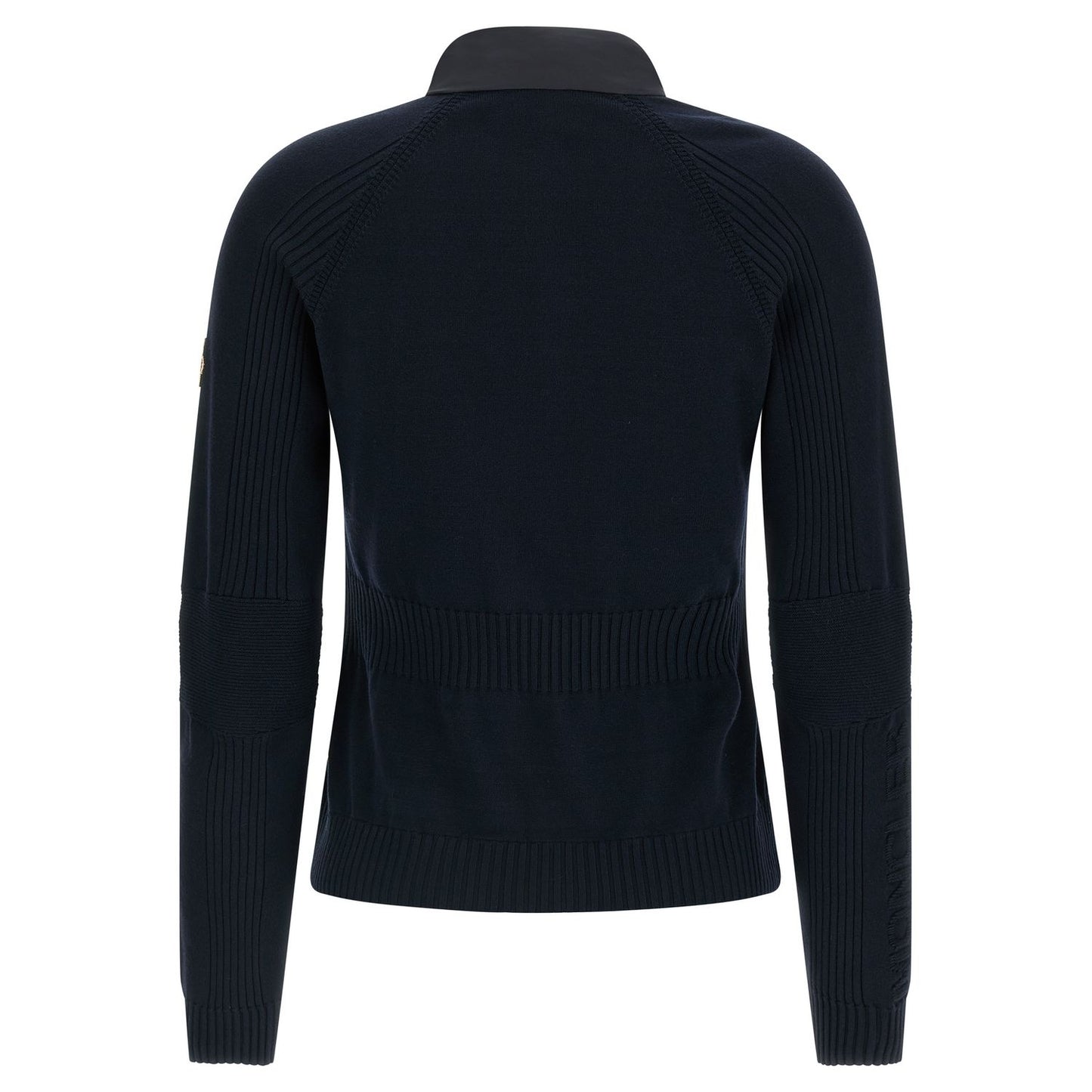 Moncler Grenoble Blue Polyamide Cardigan