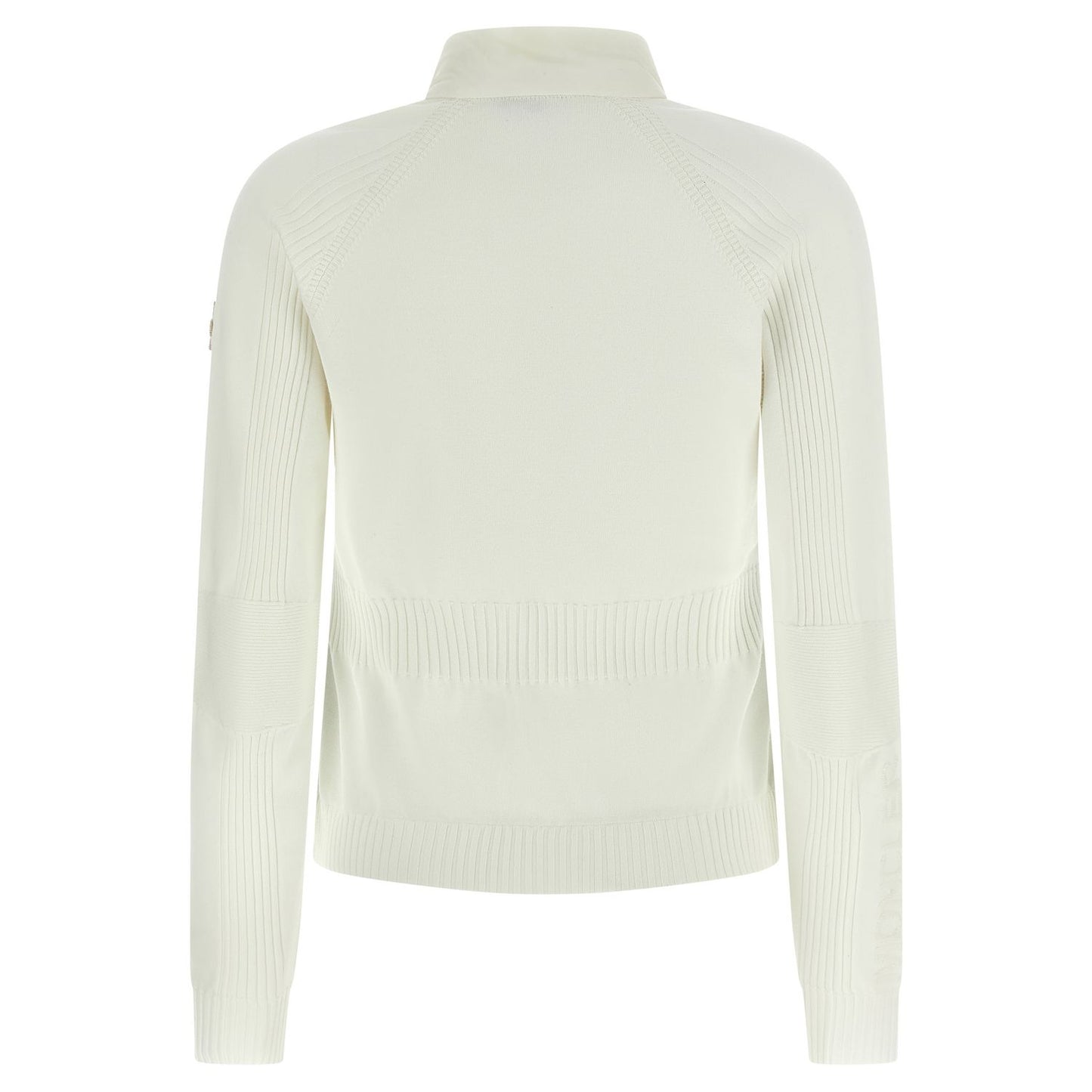Moncler Grenoble White Polyamide Cardigan