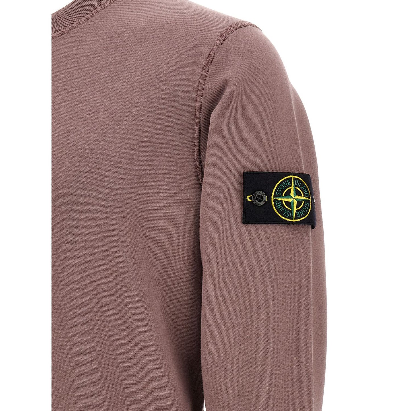Stone Island Purple Cotton Sweatshirt