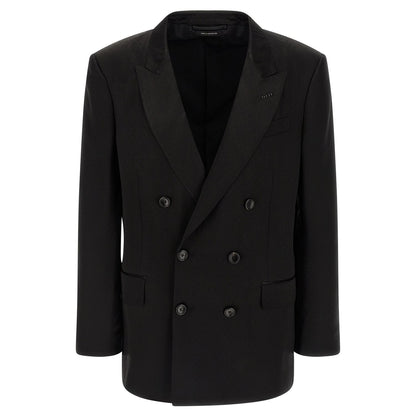 Tom Ford Black Viscose Blazer