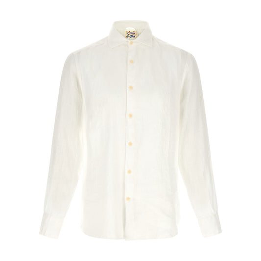 MC2 Saint Barth White Linen Blouse