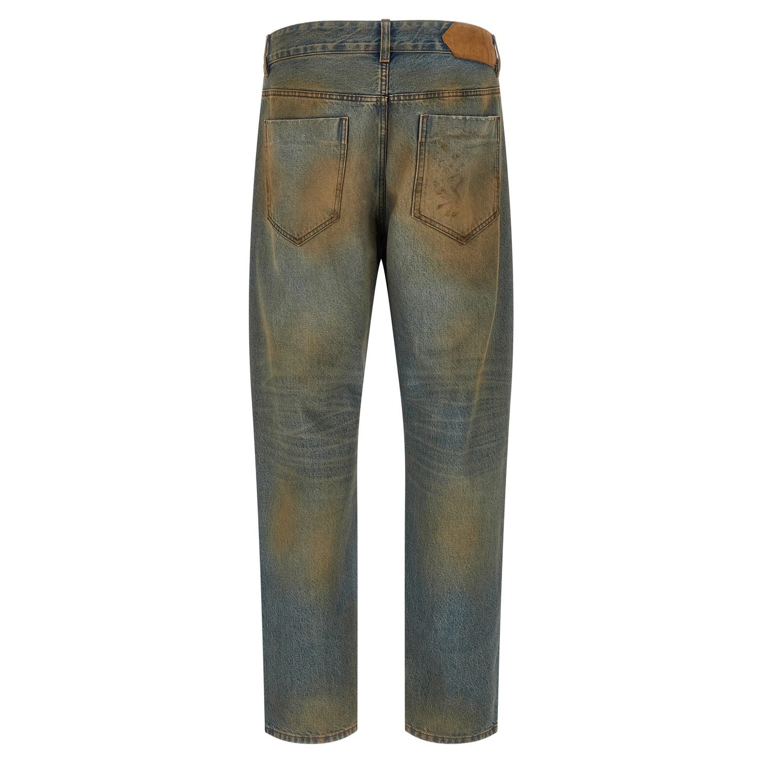 Jacquemus Multicolor Cotton Straight-Leg Jeans