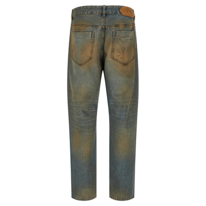 Jacquemus Multicolor Cotton Straight-Leg Jeans