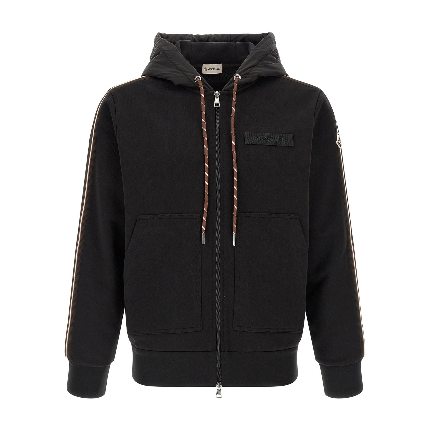 Moncler Black Polyamide Sweatshirt