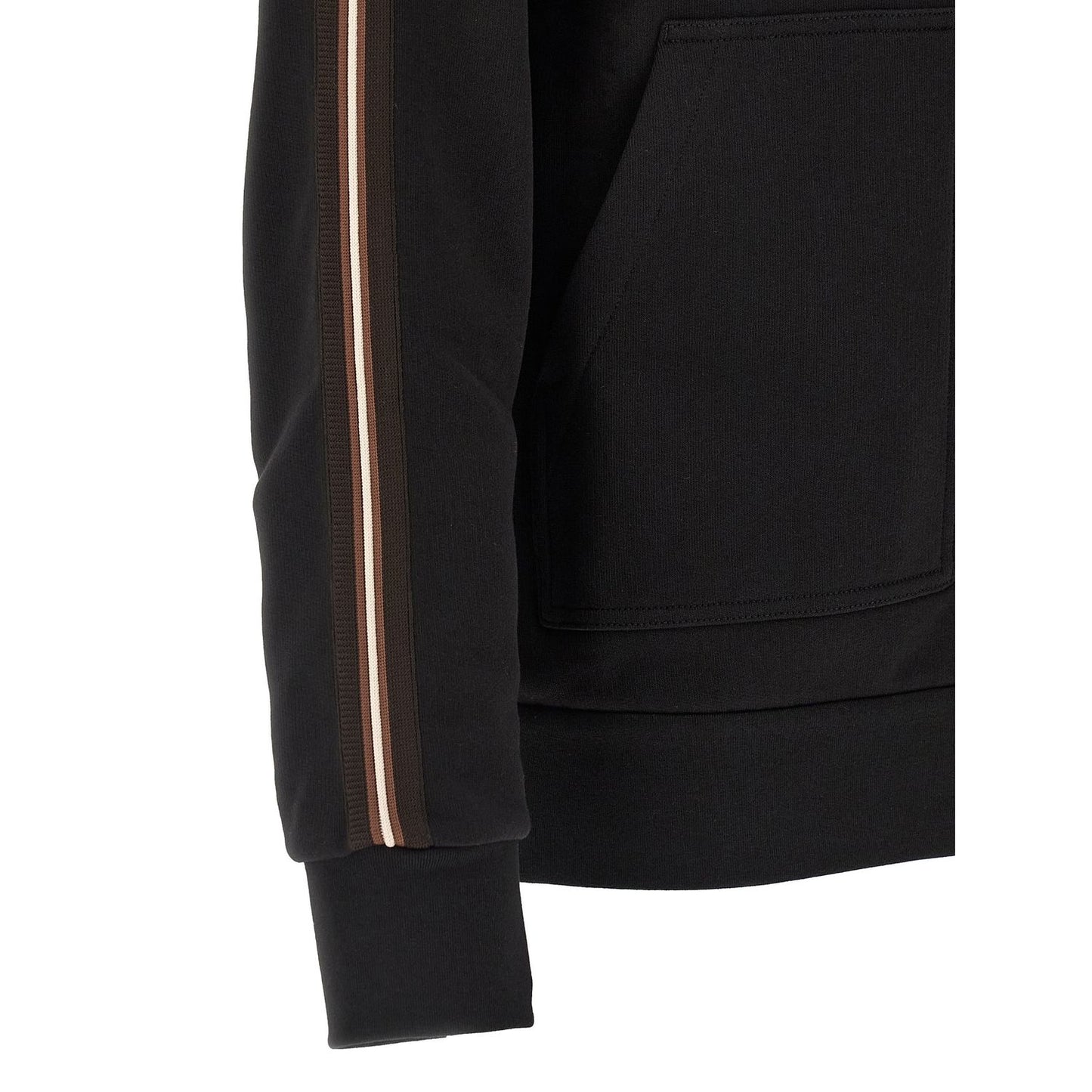 Moncler Black Polyamide Sweatshirt