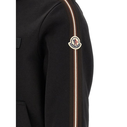 Moncler Black Polyamide Sweatshirt