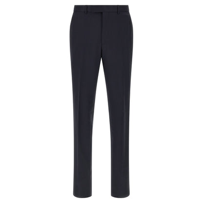 ZEGNA Blue Wool Two-Piece Suit