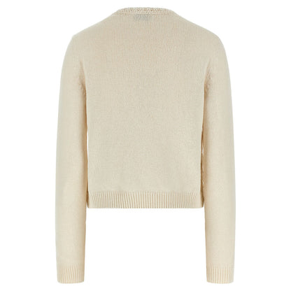Moncler Beige Cotton Cardigan