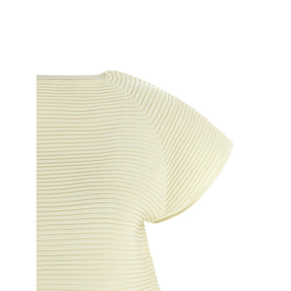 Issey Miyake Bicolor Polyester Short Dress