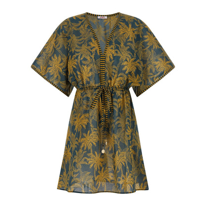 Eres Multicolor Cotton Casual Dress