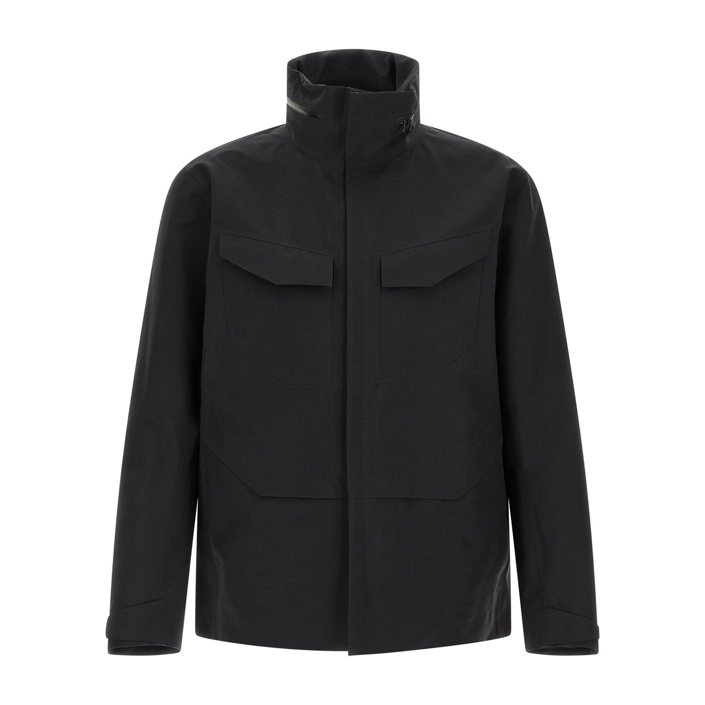 Arc'teryx Veilance Black Nylon Shell Jacket