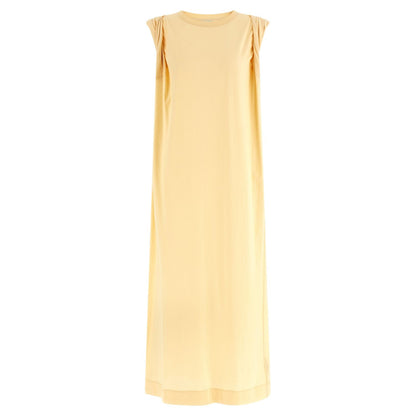 Dries Van Noten Bicolor Cotton Long Dress