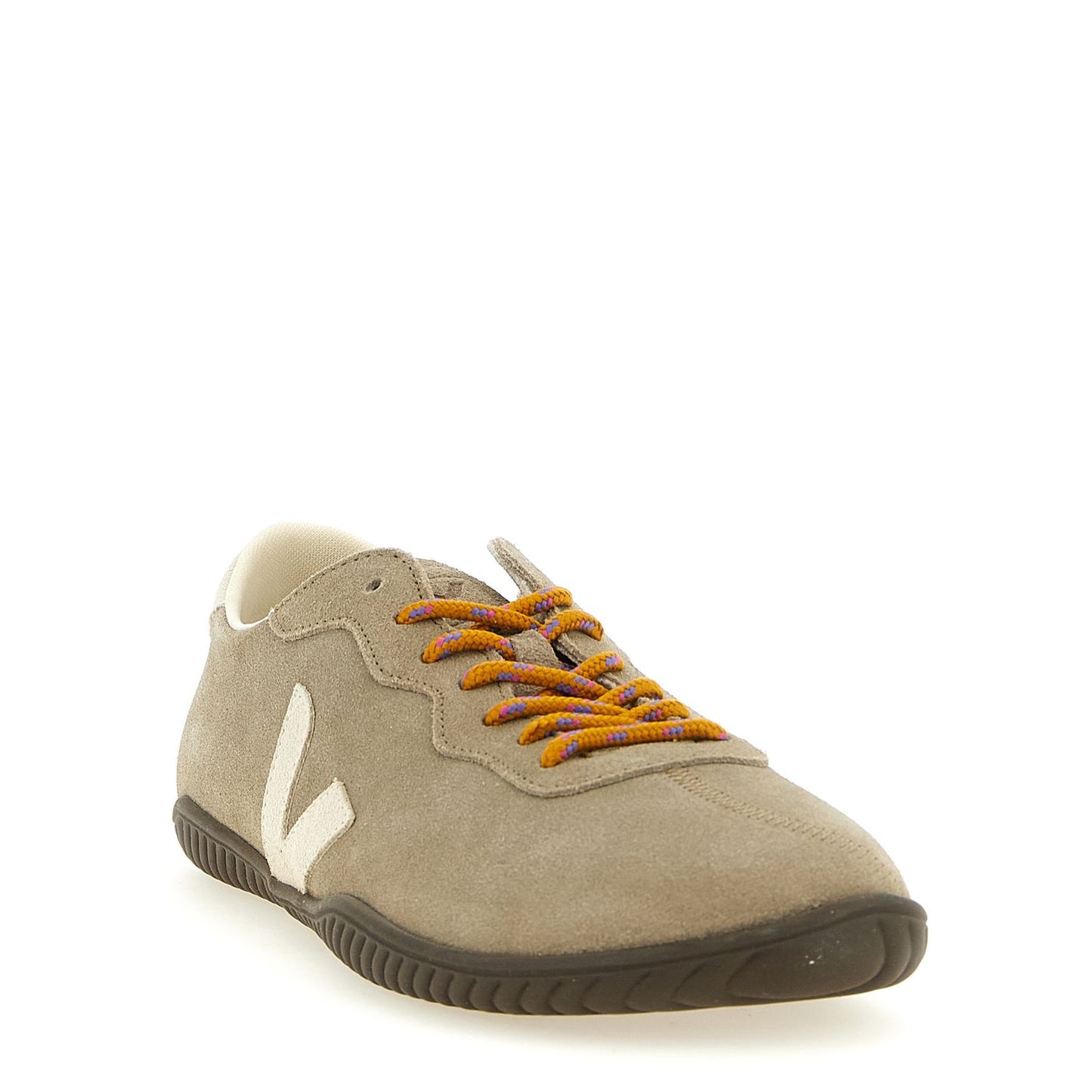 Veja Gray Calfskin Sneakers