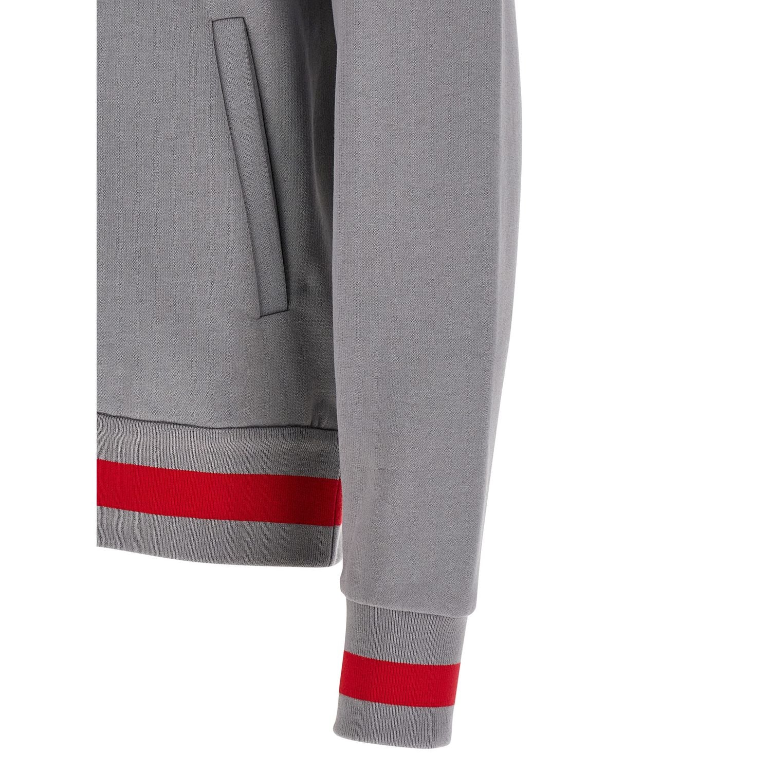 Kiton Gray Cotton Sweatsuit