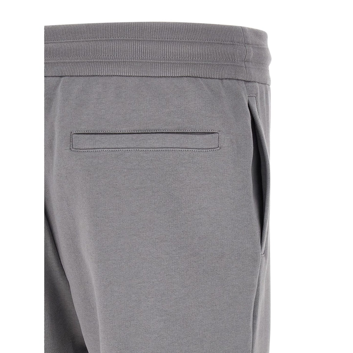 Kiton Gray Cotton Sweatsuit