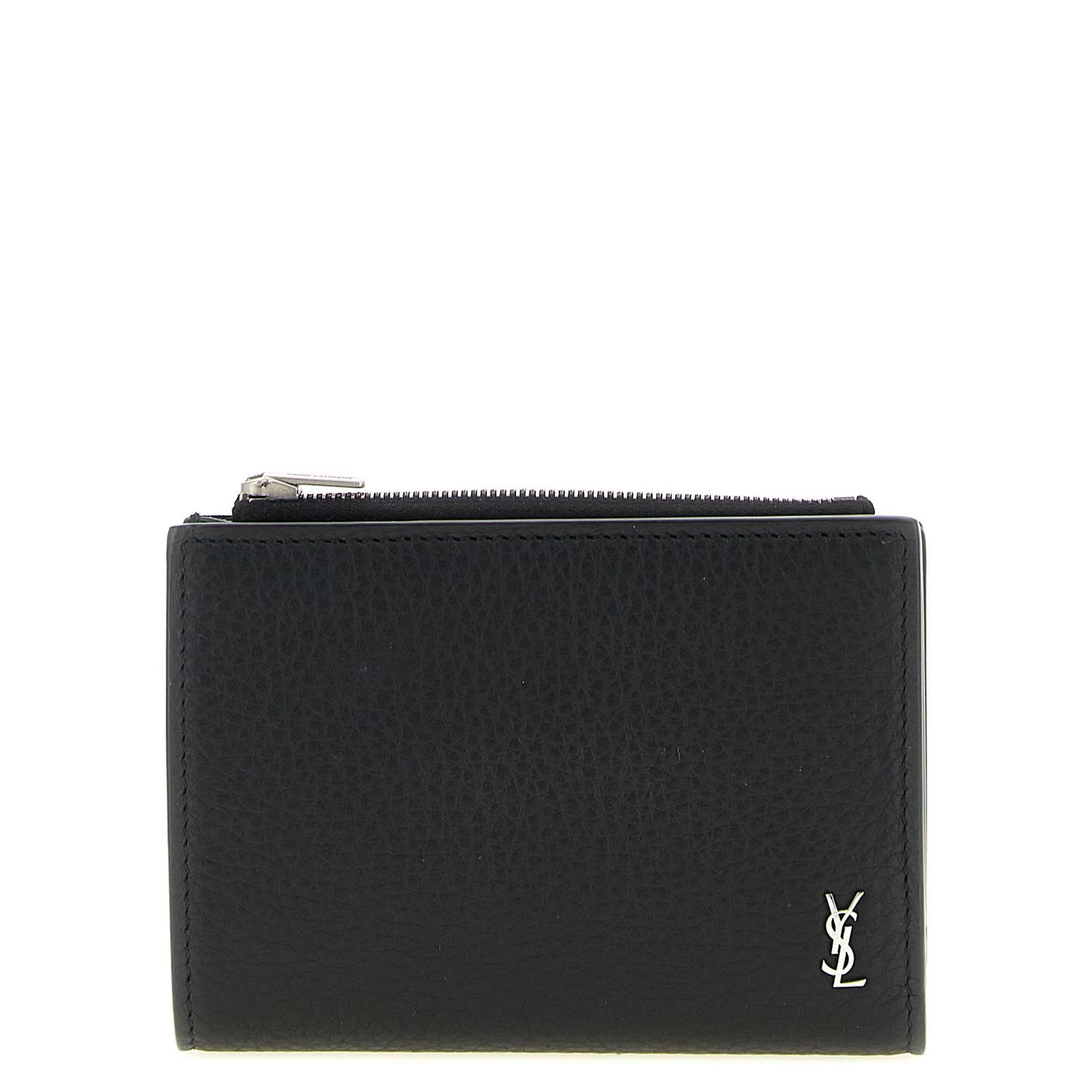 Saint Laurent Black Calfskin Wallet