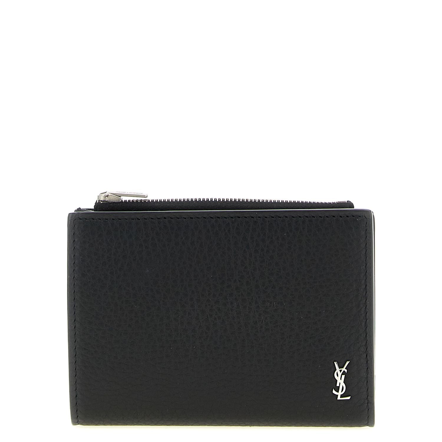 Saint Laurent Black Calfskin Wallet