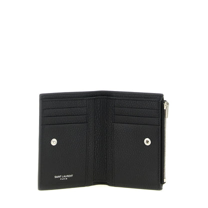 Saint Laurent Black Calfskin Wallet