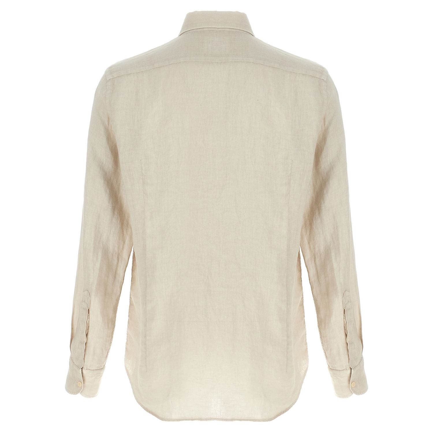 MC2 Saint Barth Beige Linen Blouse