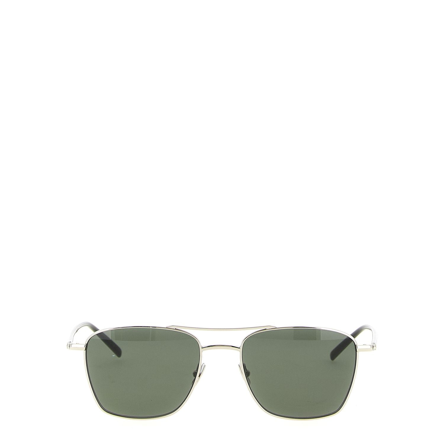 Saint Laurent Silver Acetate Sunglasses