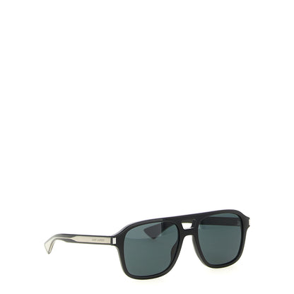 Saint Laurent Black Acetate Sunglasses