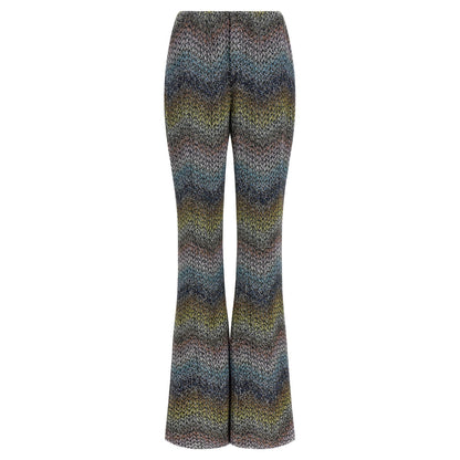 Missoni Multicolor Viscose Flared Pants