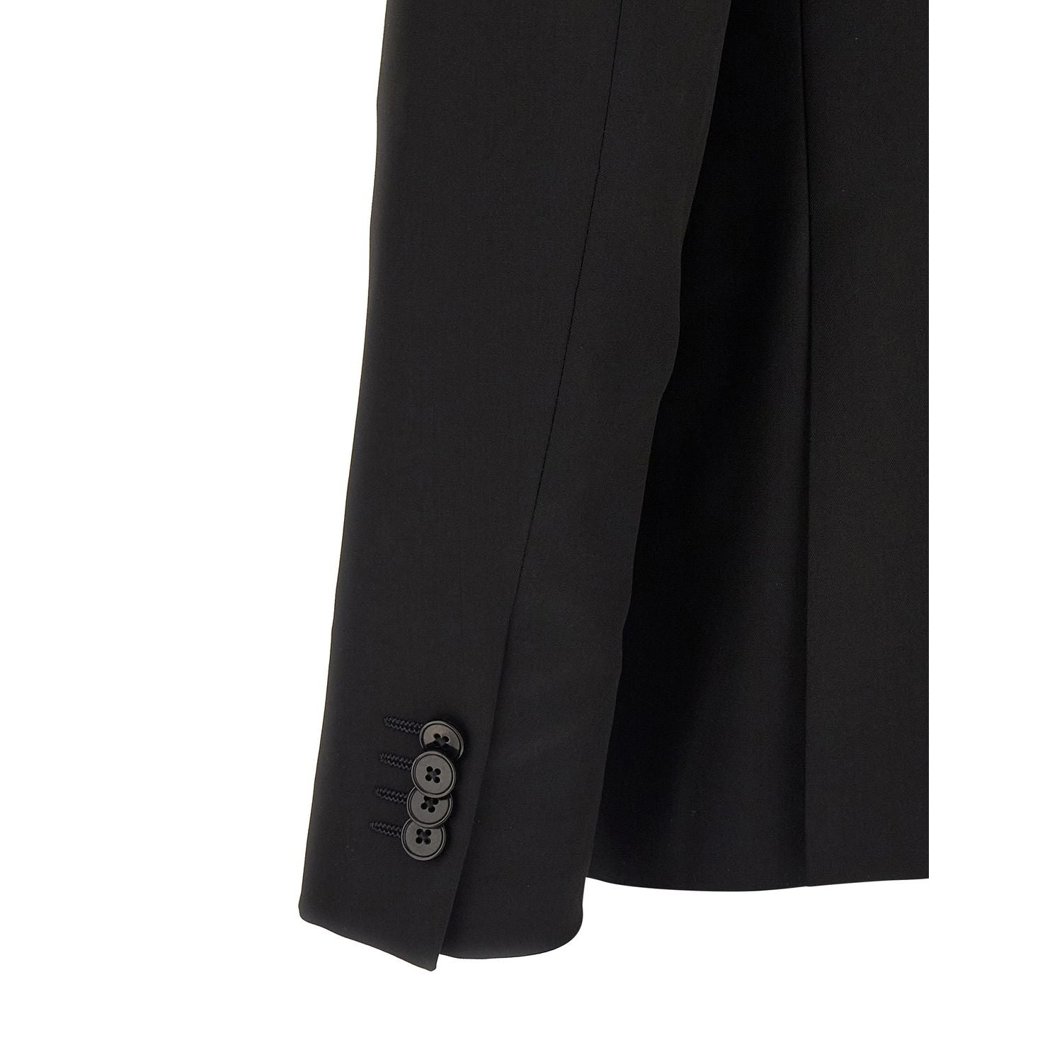 ZEGNA Black Wool Blazer