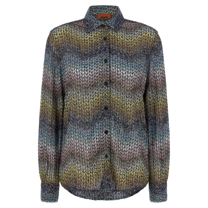 Missoni Multicolor Viscose Blouse