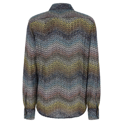 Missoni Multicolor Viscose Blouse