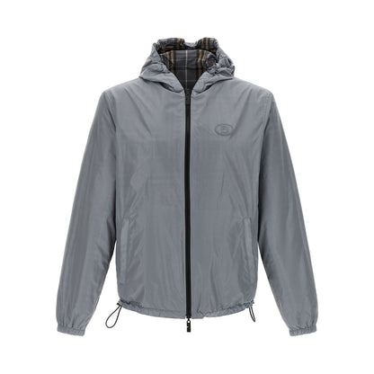 Burberry Multicolor Polyester Shell Jacket