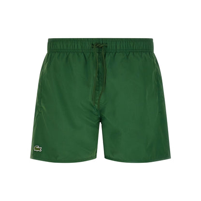 Lacoste Bicolor Polyester Swim Shorts