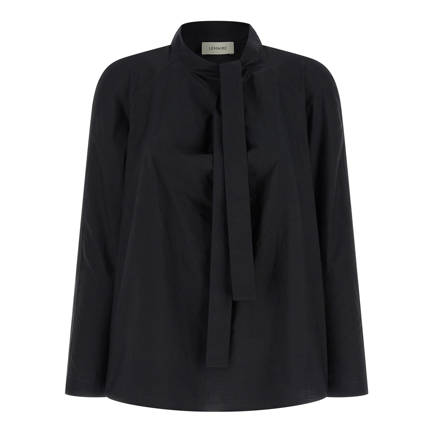 Lemaire Black Cotton Blouse
