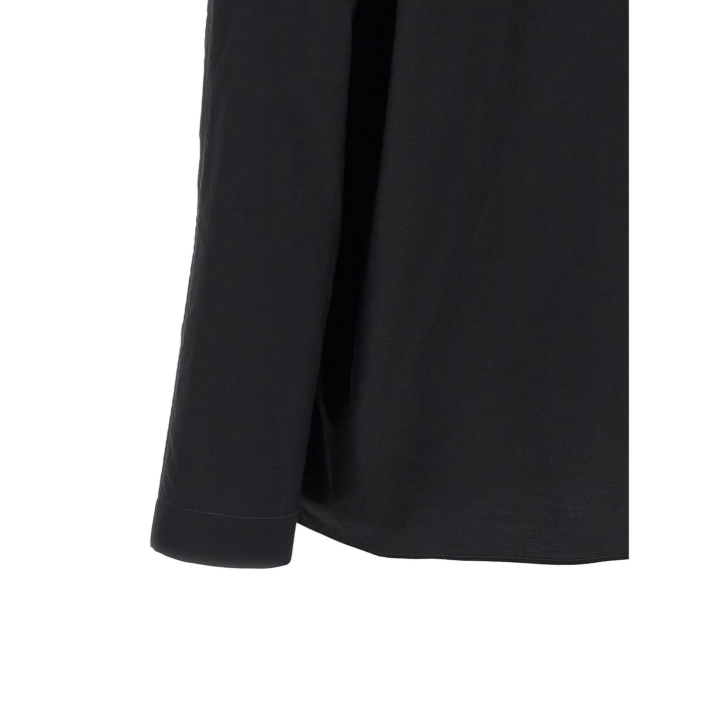 Lemaire Black Cotton Blouse