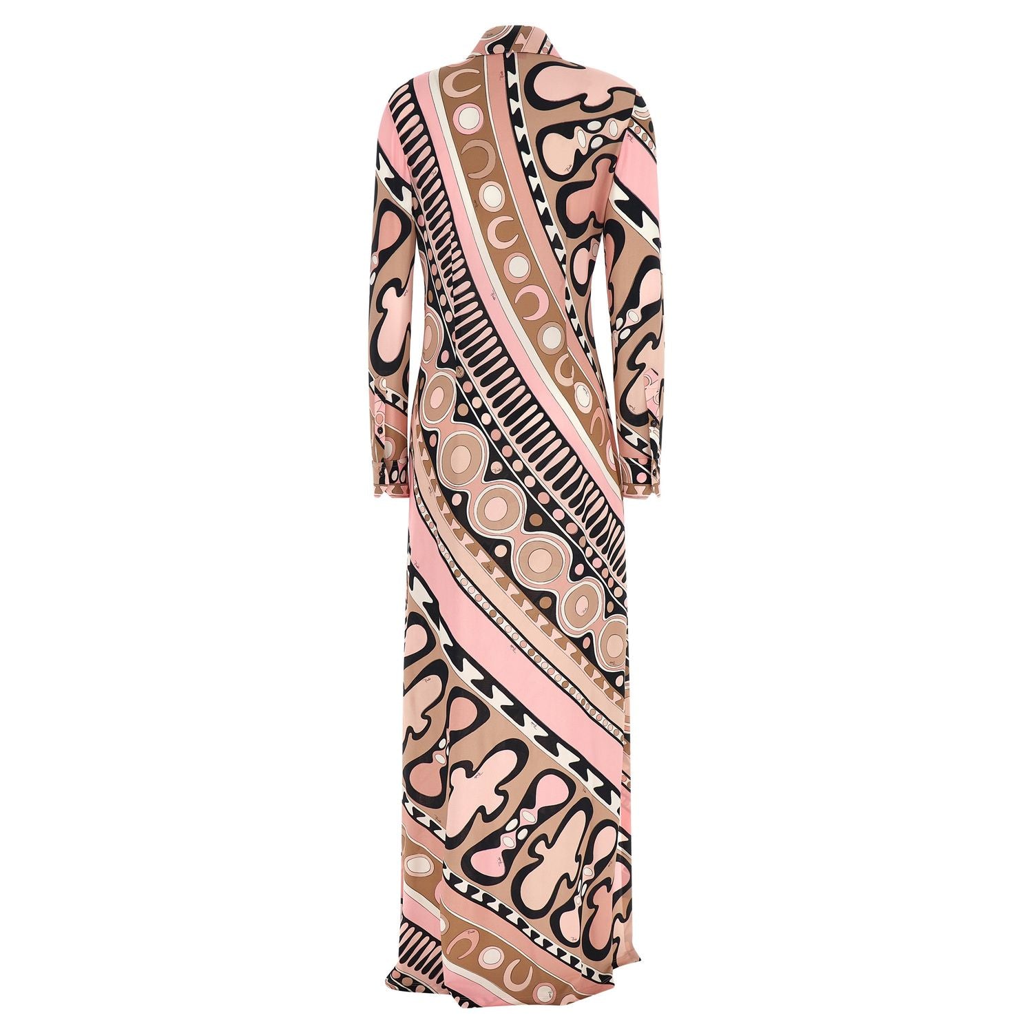 Emilio Pucci Multicolor Viscose Long Dress