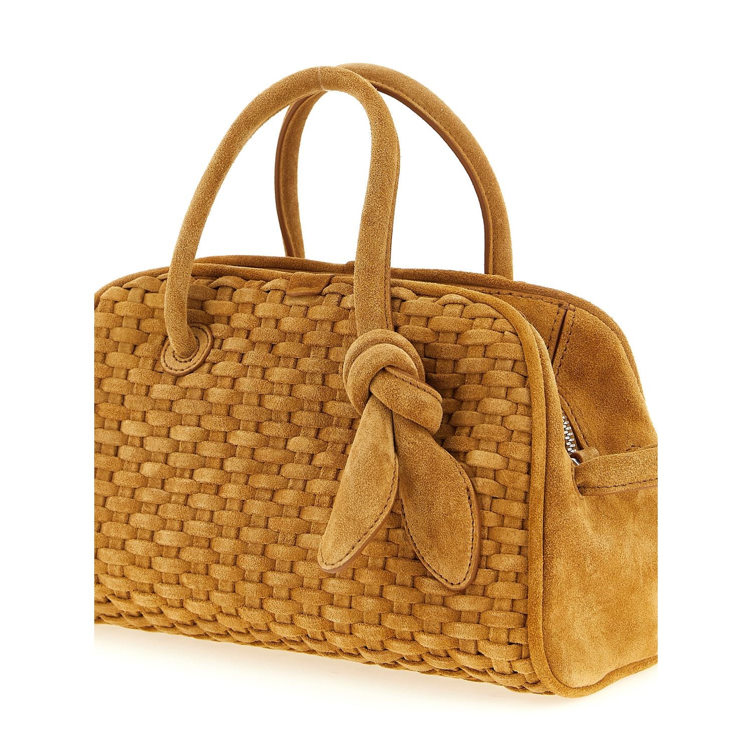 Jacquemus Beige Calfskin Handbag