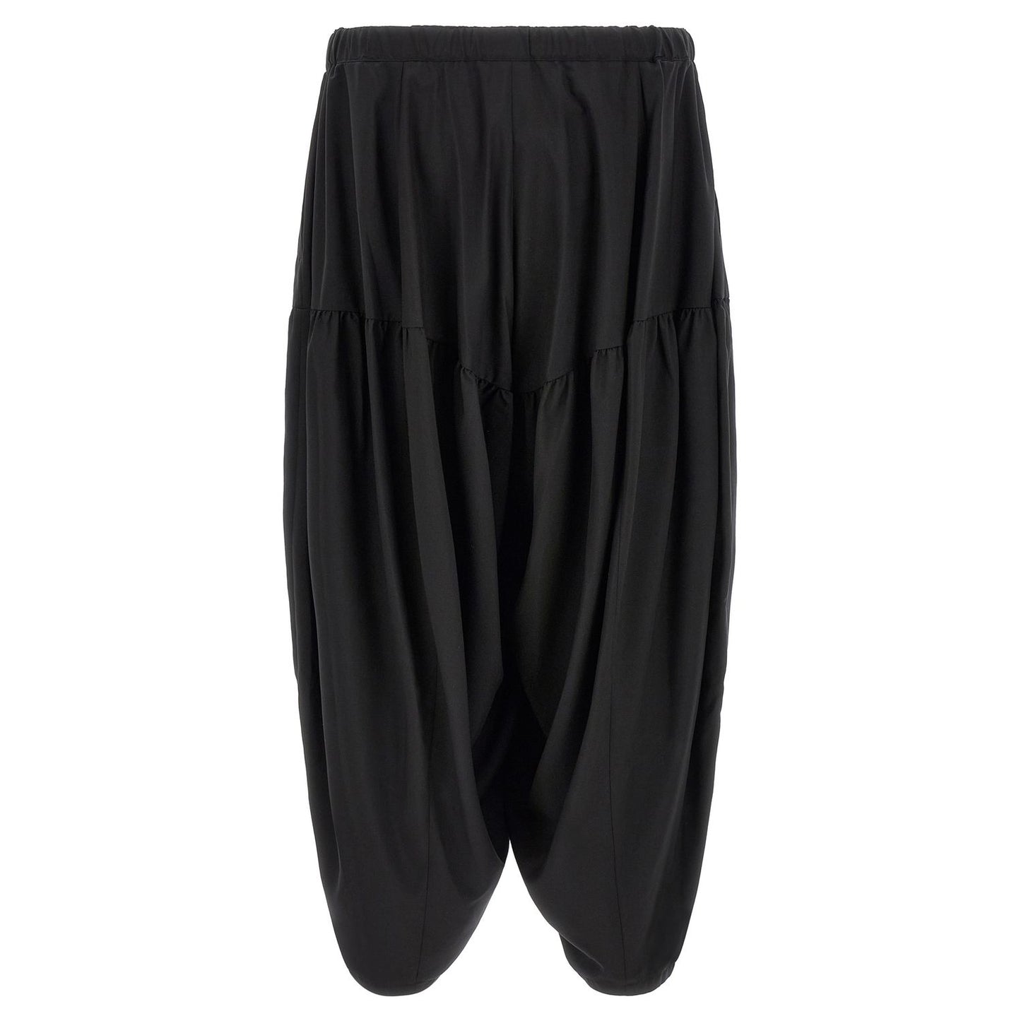 Comme Des Garçons Black Polyester Casual Pants
