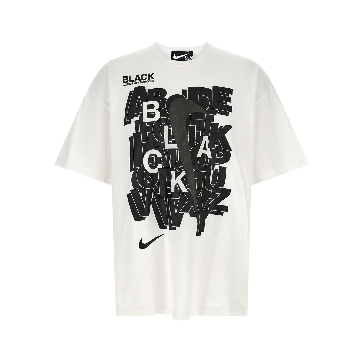 Comme Des Garçons White Cotton T-Shirt