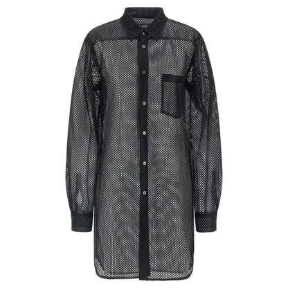 Comme Des Garçons Black Polyester Blouse