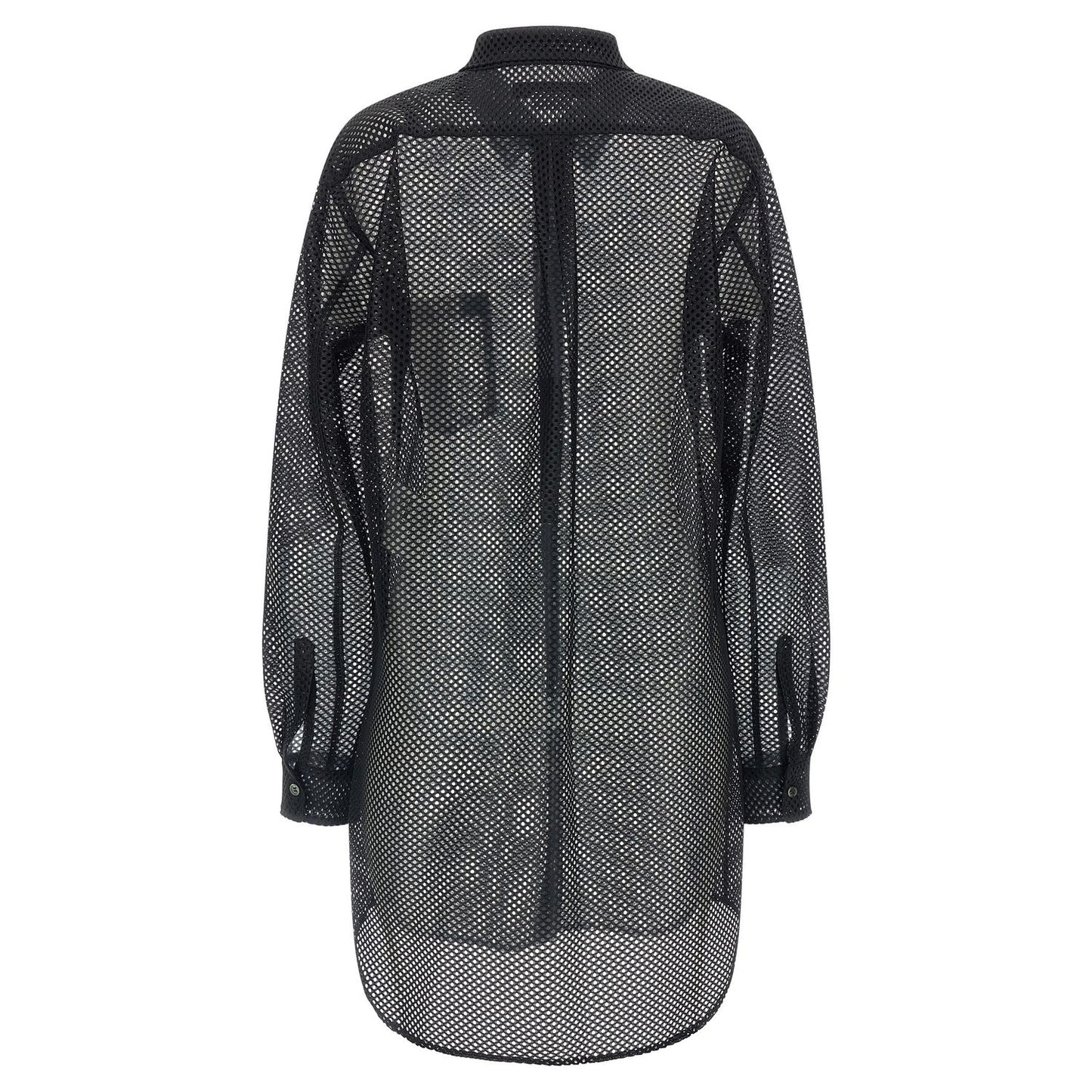 Comme Des Garçons Black Polyester Blouse