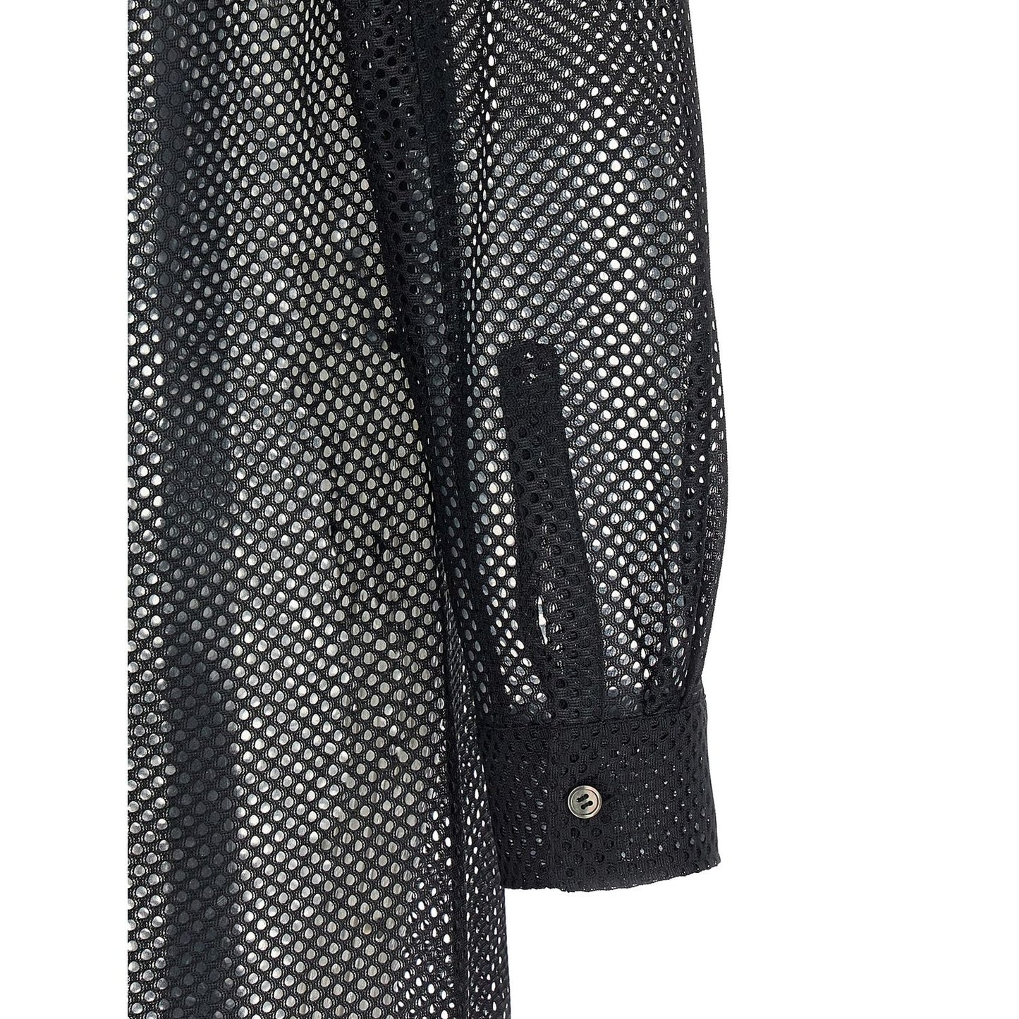 Comme Des Garçons Black Polyester Blouse