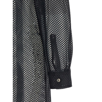 Comme Des Garçons Black Polyester Blouse