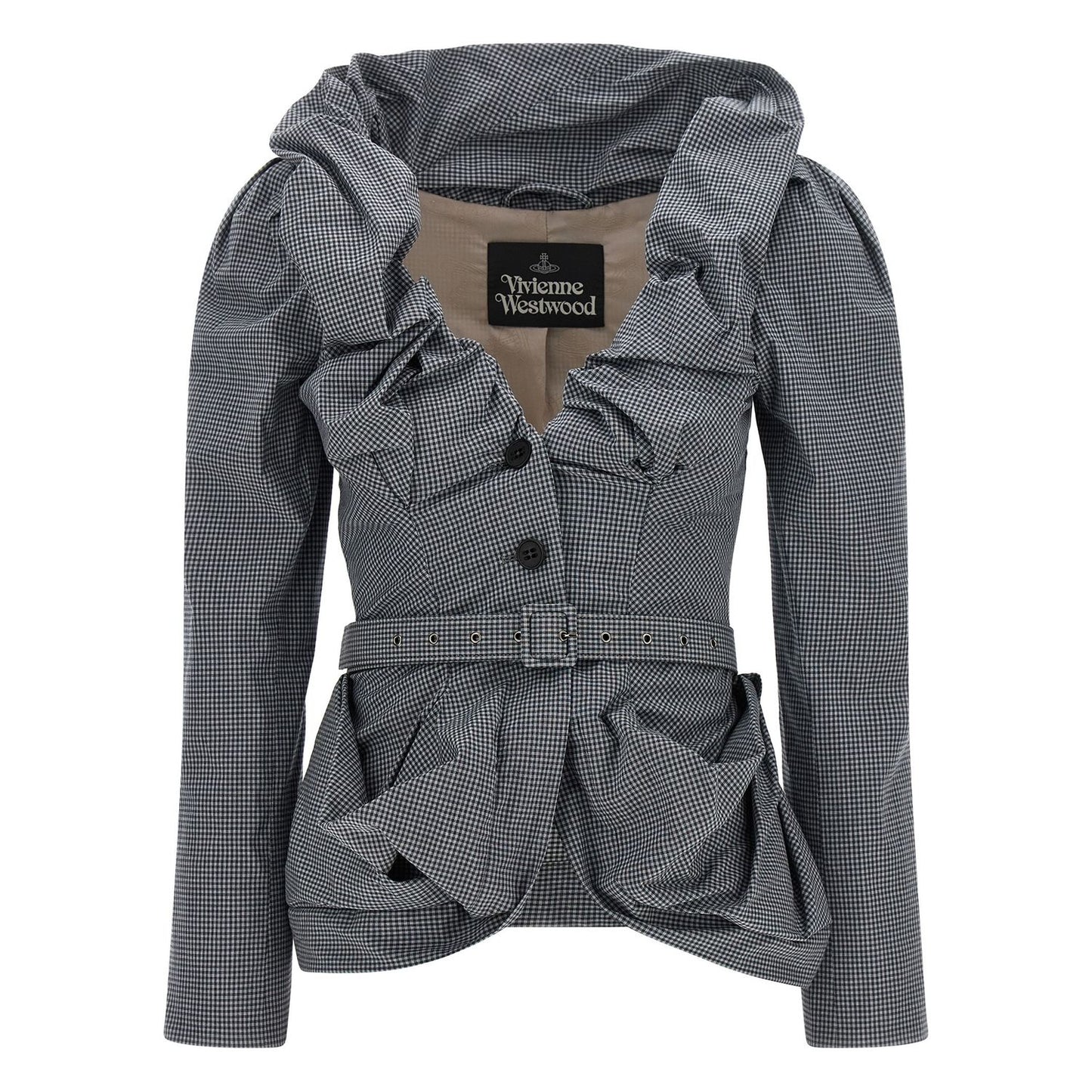 Vivienne Westwood Gray Cotton Blazer