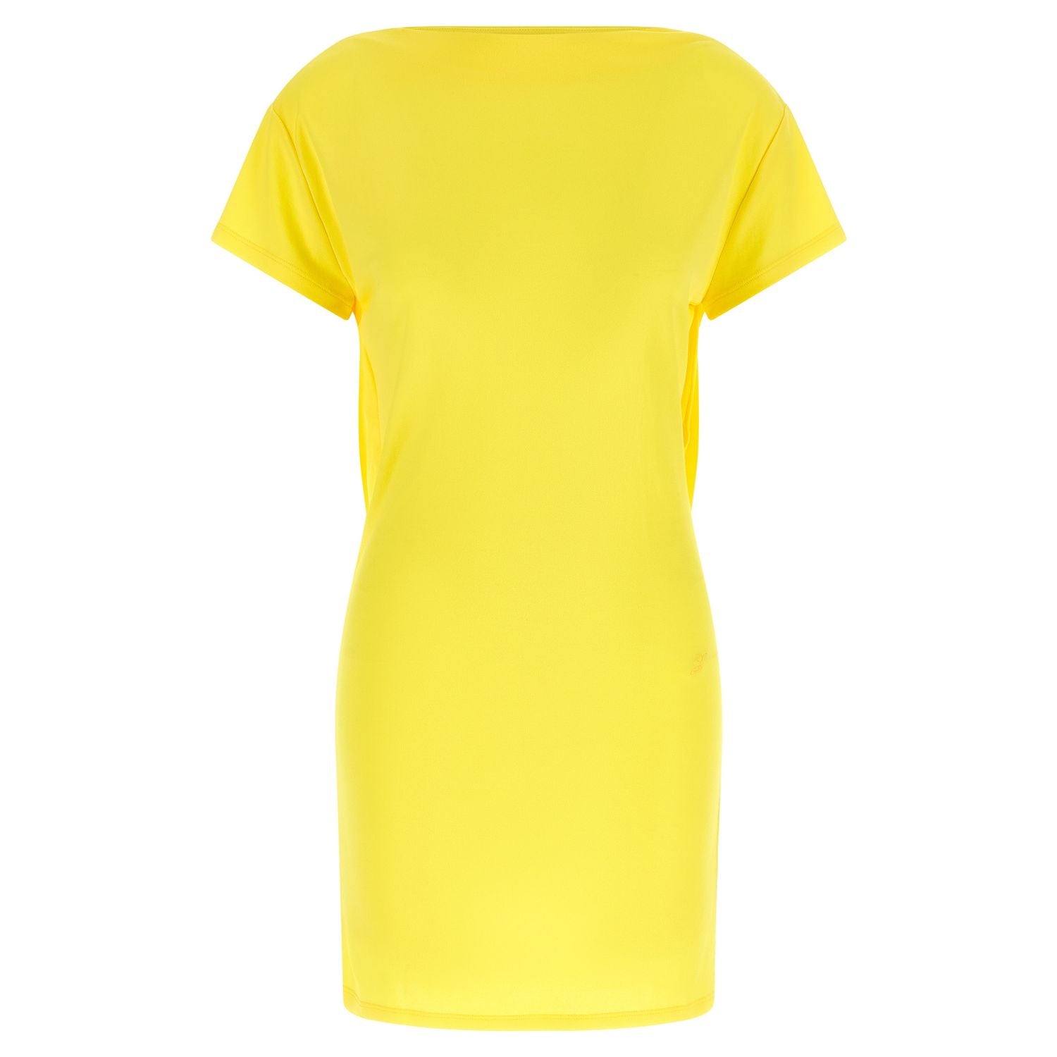 Jacquemus Bicolor Viscose Short Dress
