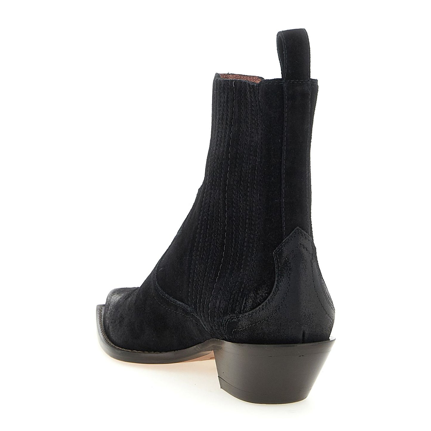 Sonora Black Calfskin Chelsea Boots