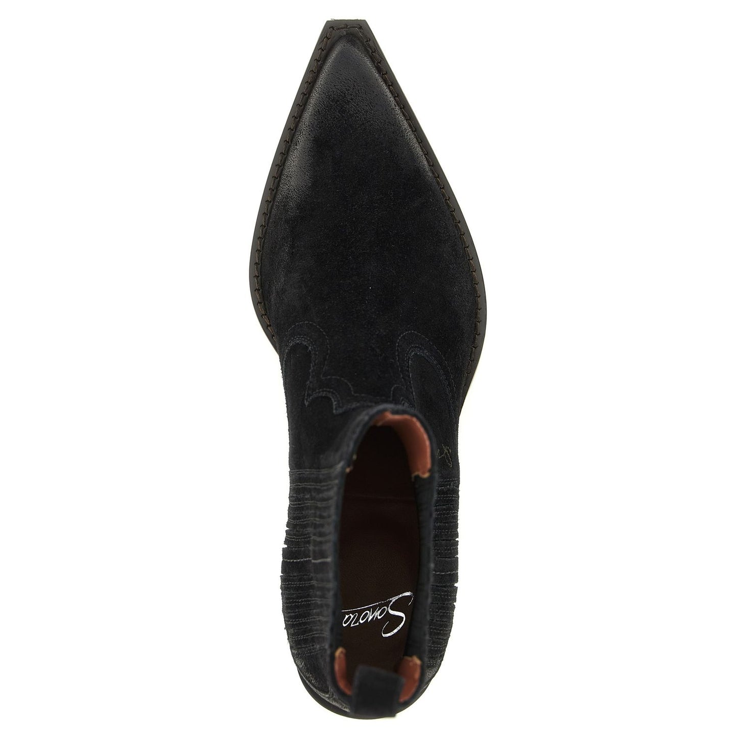 Sonora Black Calfskin Chelsea Boots
