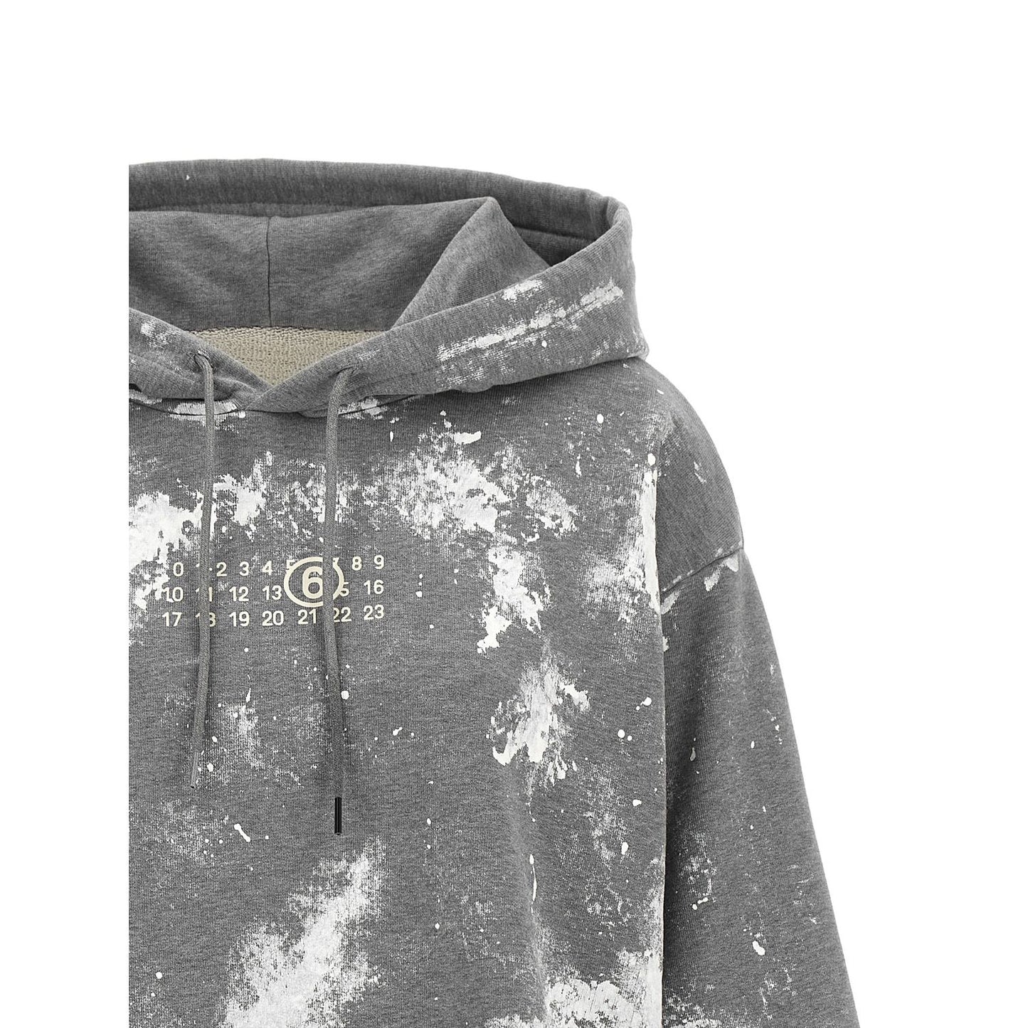 MM6 Maison Margiela Gray Cotton Sweatshirt